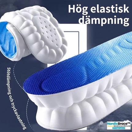 Ergonomiska 4D skosulor